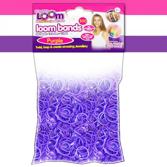 Purple Loom Bands - x300