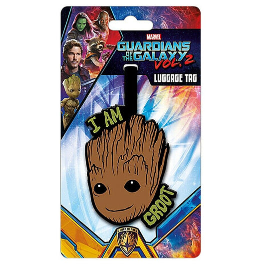 Pyramid Luggage Tags - Guardians Of The Galaxy Vol. 2 (I Am Groot)