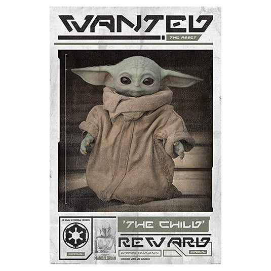 Pyramid Maxi Poster - Star Wars - The Mandalorian (Wanted The Child)