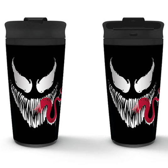 Pyramid Metal Travel Mugs - Venom (Face)