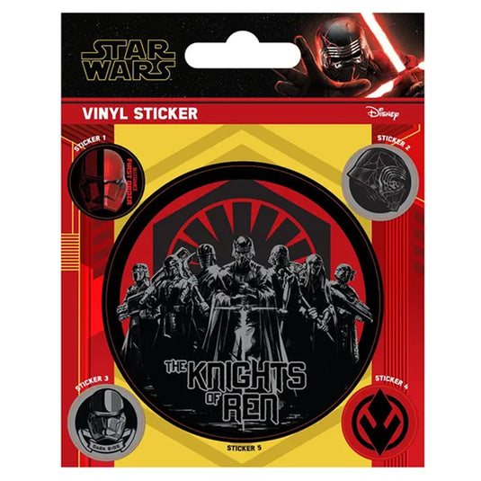 Pyramid Vinyl Sticker Packs - Star Wars: The Rise of Skywalker (The Knights Of Ren)