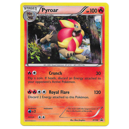 Pokemon - XY - XY Black Star Promos - Pyroar - XY26 Pokemon - XY - XY Black Star Promos - Pyroar - XY26