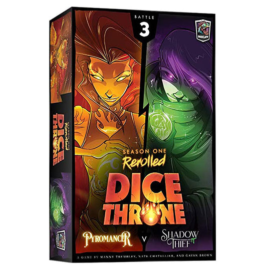 Dice Throne - Season One Rerolled - Pyromancer vs Shadow Thief - Box 3