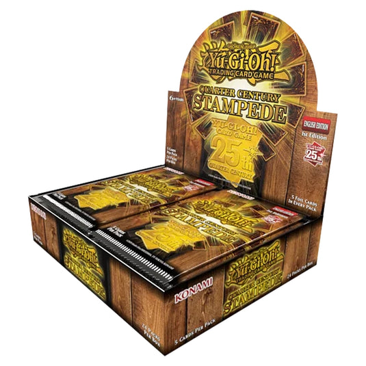 Yu-Gi-Oh! - Quarter Century Stampede - Booster Box (24 Packs)