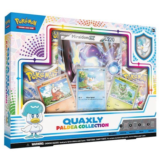Pokemon - Paldea Collection - Quaxly & Miraidon