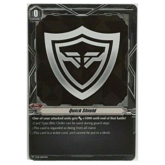 Cardfight!! Vanguard - V-PR/00147EN - Quick Shield - Promo Card