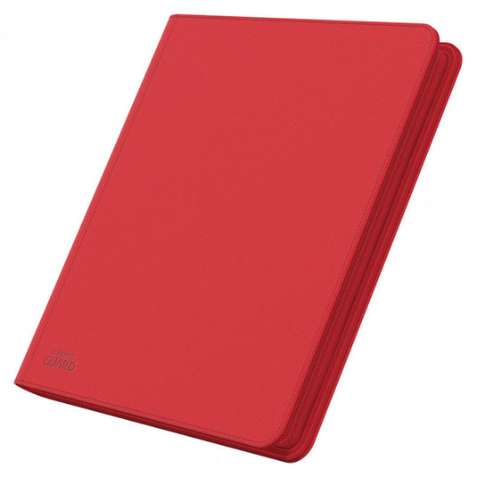 Ultimate Guard - QUADROW Zipfolio 480 - 24-Pocket XenoSkin - Red