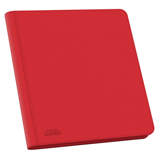 Ultimate Guard - QUADROW Zipfolio 480 - 24-Pocket XenoSkin - Red