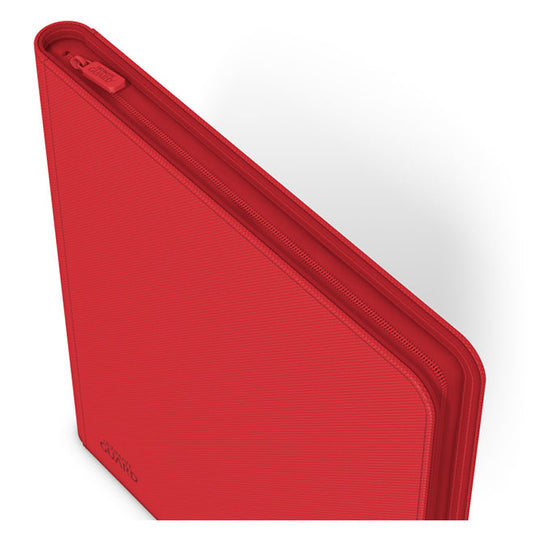 Ultimate Guard - QUADROW Zipfolio 480 - 24-Pocket XenoSkin - Red