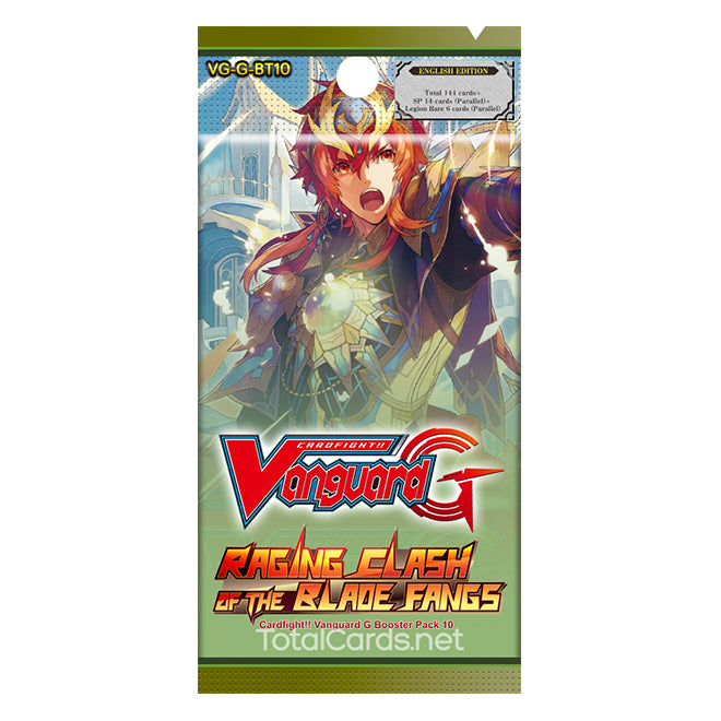 Work Card Fangs Cardfight Vanguard G - Raging Clash of the Blade Fangs - Booster Pack