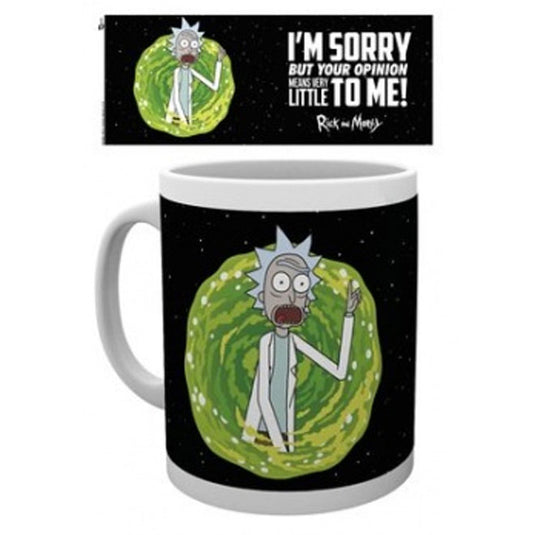 GBeye Mug - Rick and Morty Your Opinion
