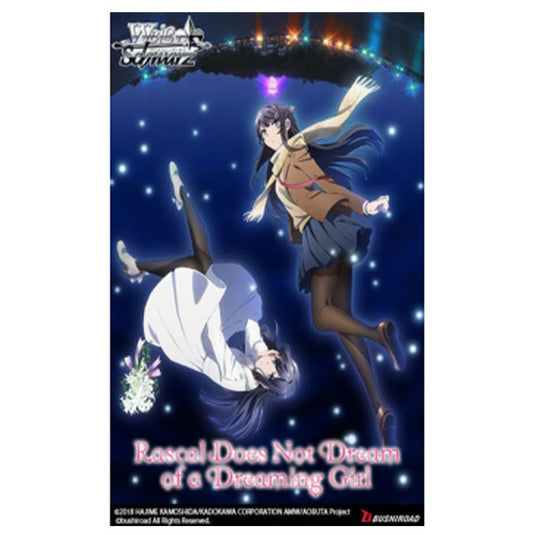 Weiss Schwarz - Rascal Does Not Dream of a Dreaming Girl - Booster Box (16 Packs)