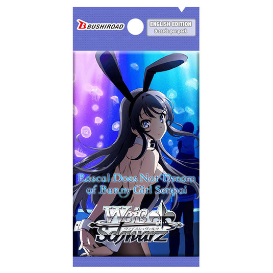 Weiss Schwarz - Rascal Does Not Dream of Bunny Girl Senpai - Booster Pack