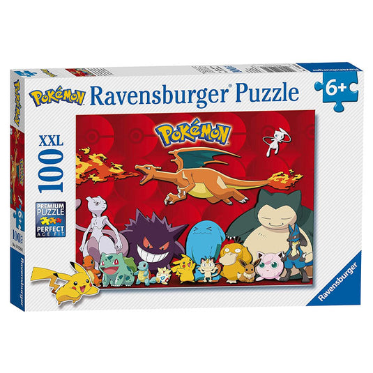 Pokemon - Ravensburger Puzzle - Pokemon All Stars - 100 pcs - XXL Pieces
