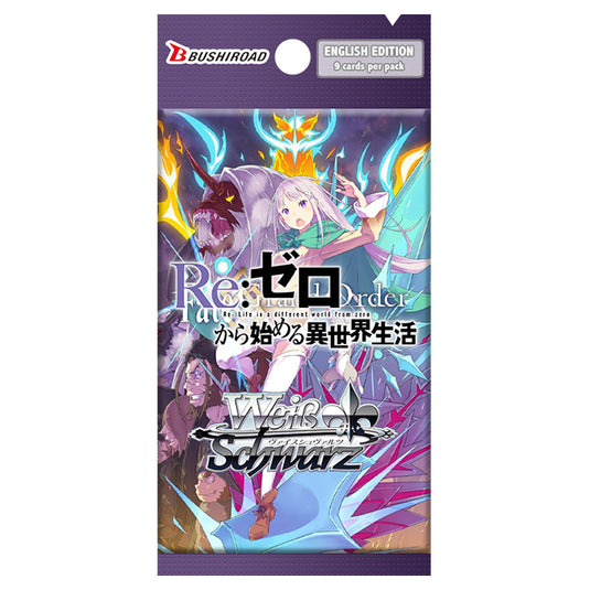 Weiss Schwarz - Re:ZERO - Starting Life in Another World - The Frozen Bond - Extra Booster Pack