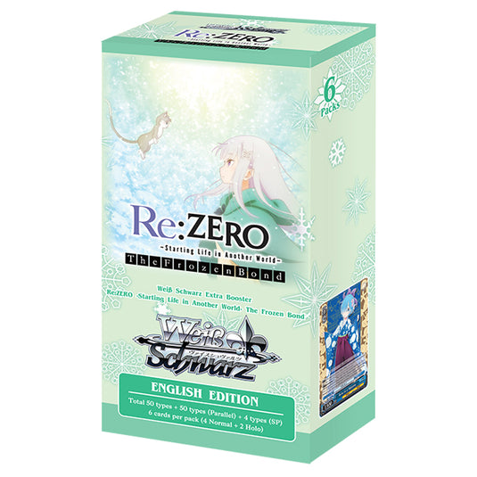 Weiss Schwarz - Re:ZERO - Starting Life in Another World - The Frozen Bond - Extra Booster Box (6 Packs)
