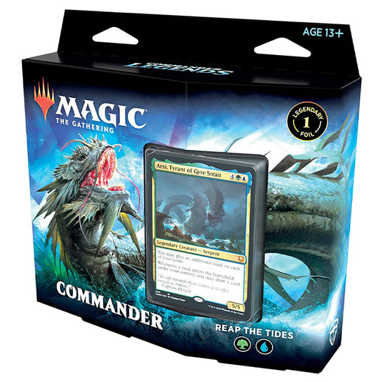 Magic the Gathering - Commander Legends - Commander Deck - Reap the Tides