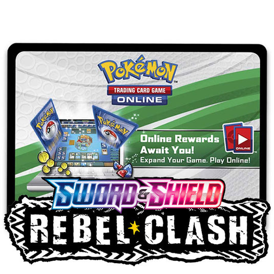 Pokemon - Sword & Shield Rebel Clash - Online Code Card