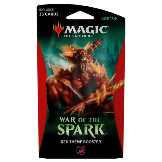 Magic The Gathering - War of the Spark - Theme Booster - Red