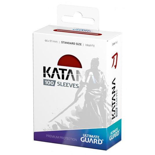 Ultimate Guard - Katana Sleeves Standard - Red (100 Sleeves)