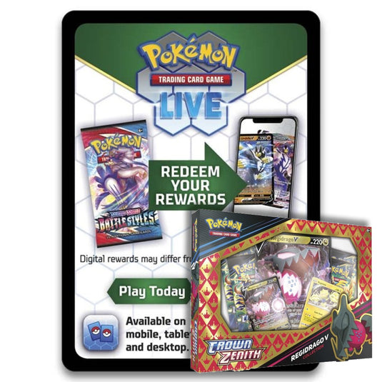 Pokemon - Crown Zenith Collection - Regidrago - Code Card Pokemon - Crown Zenith Collection - Regidrago - Code Card