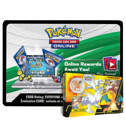 Pokemon - Reshiram & Charizard Figure Collection - Online Code Card