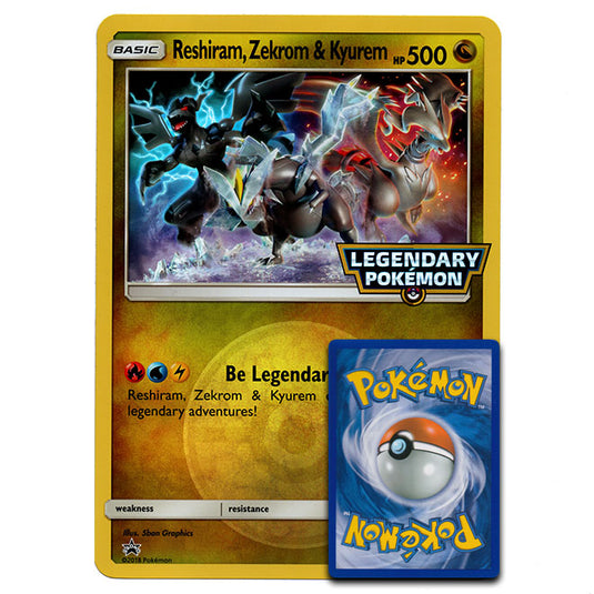 Pokemon - Reshiram, Zekrom & Kyurem - (Oversized Promo)