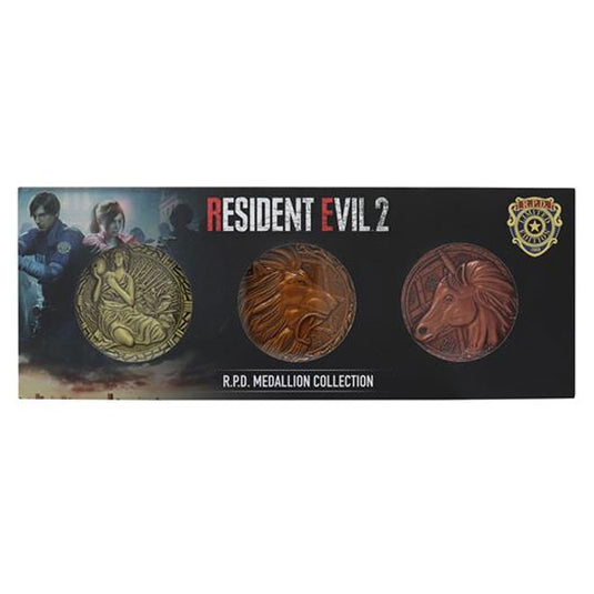 Resident Evil 2 - Limited Edition Medallion - Collector Set