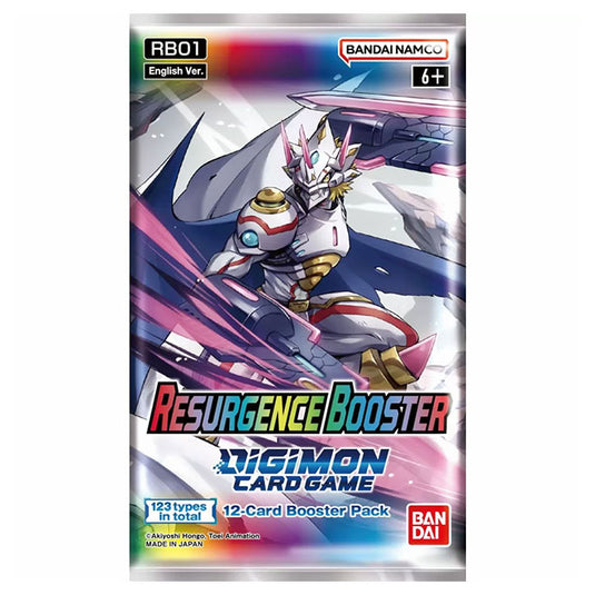 Digimon Card Game - RB01 - Resurgence Booster - Booster Pack