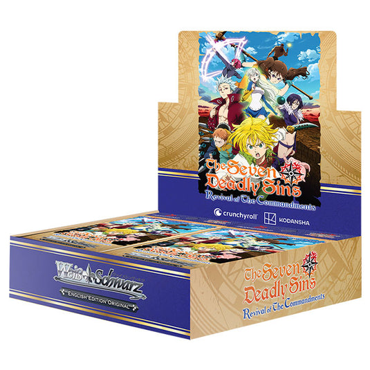 Weiss Schwarz - The Seven Deadly Sins - Revival of The Commandments - Booster Box (16 Packs)
