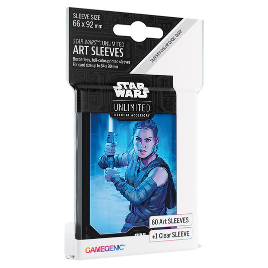 Gamegenic - Star Wars Unlimited - Art Sleeves - Rey (60 Sleeves)