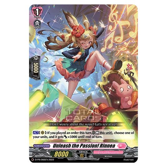 Cardfight!! Vanguard - Unleash the Passion! Rinnea - D-PR/066EN