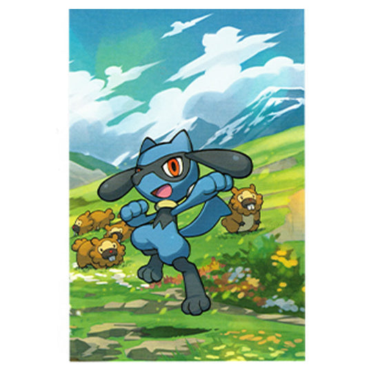 Pokemon - Sinnoh Stars - Mini Tin - Riolu & Bidoof - Art Card