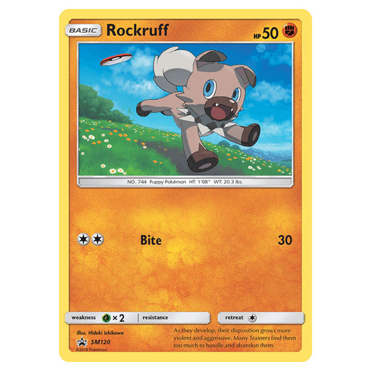 Pokemon - Sun & Moon - SM Black Star Promos - Rockruff - SM120