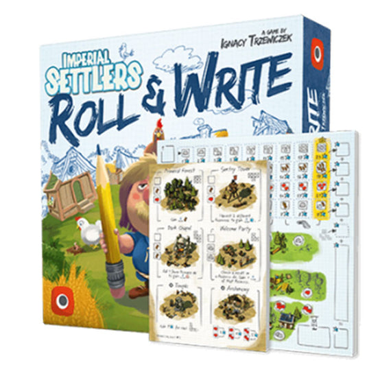 Imperial Settlers - Roll & Write - Board Game