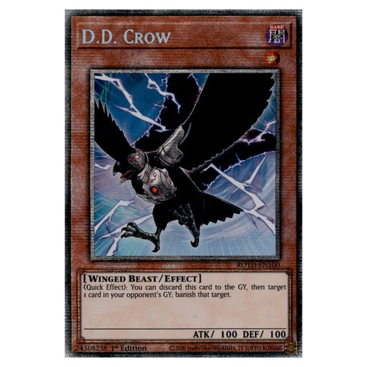 Yu-Gi-Oh! - Rise of the Duelist - D.D. Crow (Starlight Rare) ROTD-EN100