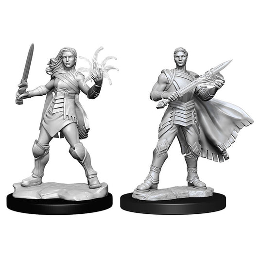 Magic the Gathering - Unpainted Miniatures - Rowan Kenrith & Will Kenrith