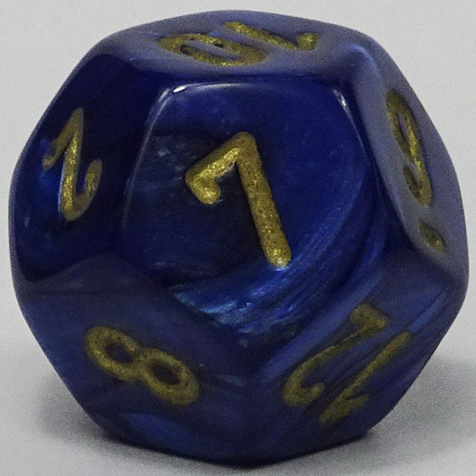 Chessex - Signature 16mm D12 - Scarab - Royal with Purple
