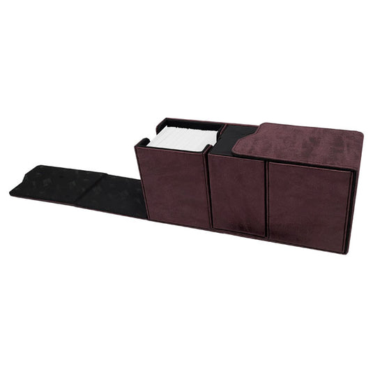 Ultra Pro - Suede Collection Alcove Vault Deck Box - Ruby