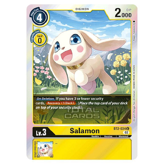 Digimon Card Game - RB-01: Resurgence Booster - Salamon - (Alternative Art) - BT2-034a