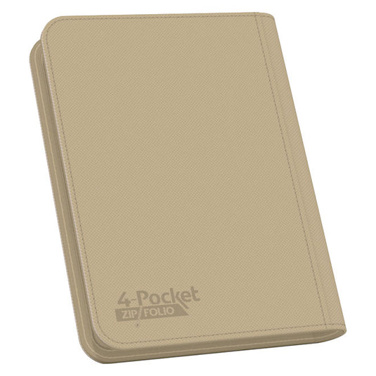 Ultimate Guard - Zipfolio XenoSkin 160 - 4-Pocket - Sand