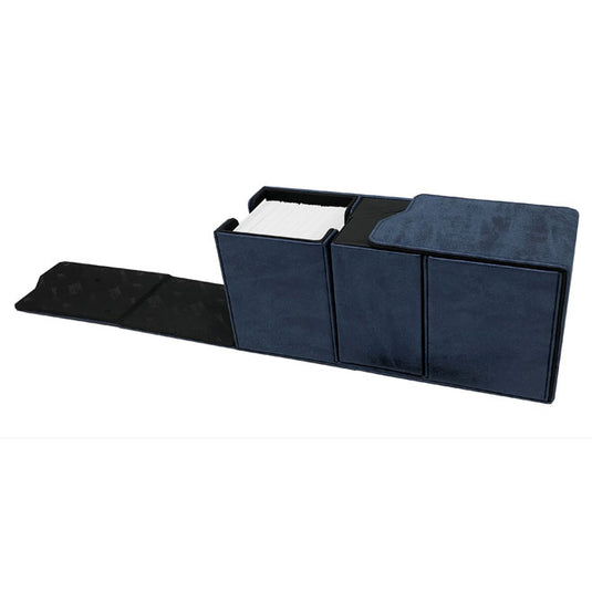 Ultra Pro - Suede Collection Alcove Vault Deck Box - Sapphire