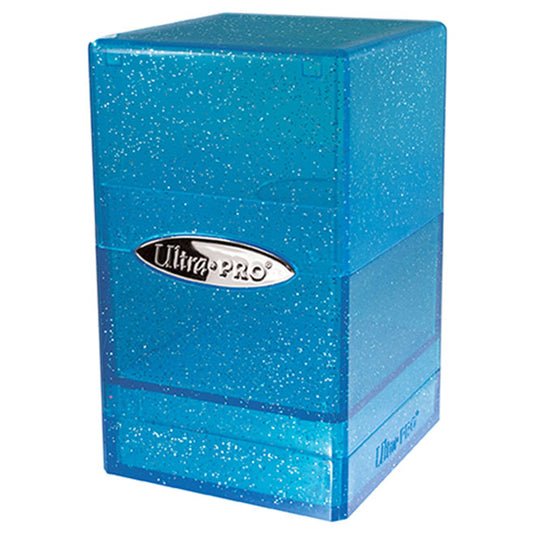 Ultra Pro - Deck Box - Satin Tower - Glitter Blue