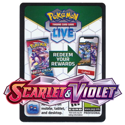 Pokemon - Scarlet & Violet - Base Set - Online Code Card
