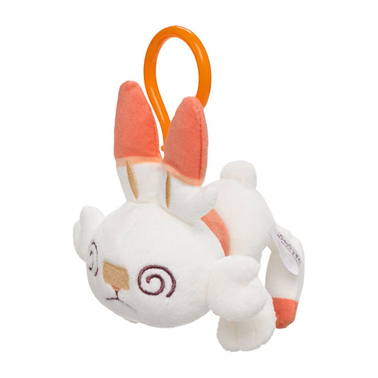 Pokemon - Plush Keychain - Confused Scorbunny (3 Inch)