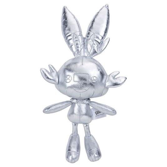 Pokemon - Plush Figure - 25th anniversary - Silver - Scorbunny - 8 Inch