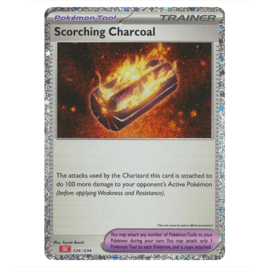 Pokemon - Scarlet & Violet - Classic Collection Promos - Scorching Charcoal - CLC026