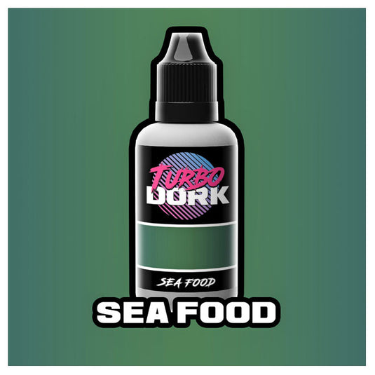 Turbo Dork Paints - Metallic Acrylic Paint 20ml Bottle - Sea Food
