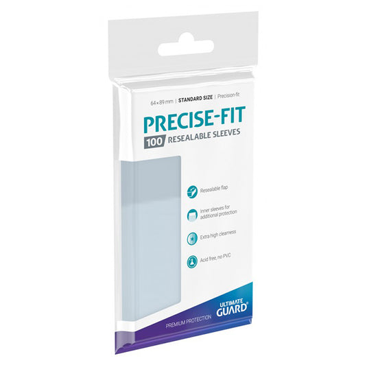 Ultimate Guard - Precise Fit Resealable Standard - 100 Sleeves