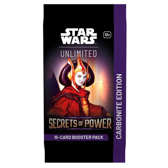 Star Wars Unlimited  - Secrets of Power - Carbonite Booster Pack